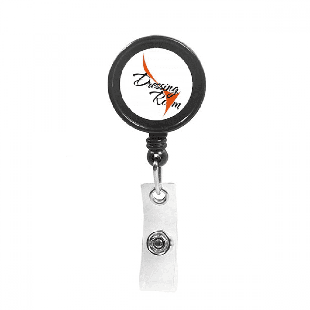 Differential Understanding Makeup Dressing Retractable Keychain Badge Holder ID Badge