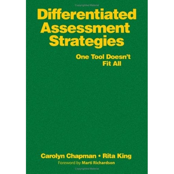 Pre-Owned Differentiated Assessment Strategies : One Tool Doesn't Fit All (Hardcover) 9780761988908