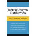 thumbnail image 1 of Differentiated Instruction: Content Area Applications and Other Considerations for Teaching in Grades 5-12 in the Twenty, (Paperback), 1 of 1