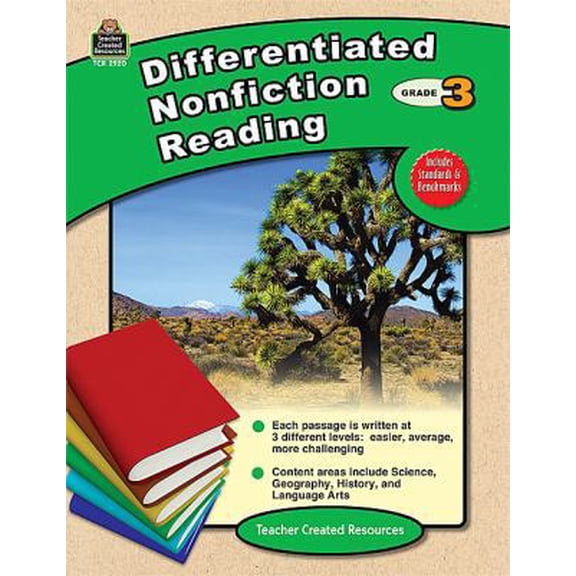 Pre-Owned Differentiated Nonfiction Reading Grade 3 (Paperback) 1420629204 9781420629200