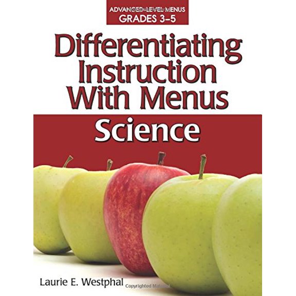 Pre-Owned Differentiating Instruction With Menus: Science (Paperback) 1593632274 9781593632274