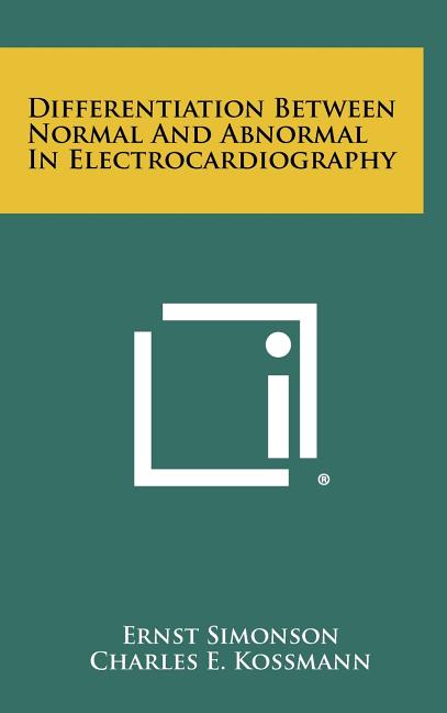 Differentiation Between Normal And Abnormal In Electrocardiography ...