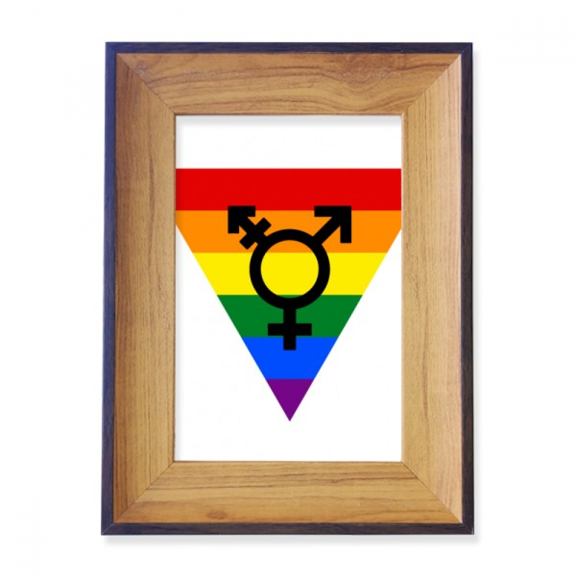 Differentiation Identity Rainbow Equality Photo Frame Exhibition Display Art Desktop Painting