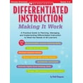 Differentiation Instruction Differentiated Instruction Making It Work
