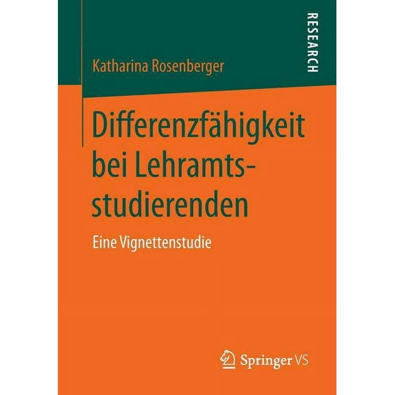 Differenzfähigkeit Bei Lehramtsstudierenden: Eine Vignettenstudie, (Paperback)
