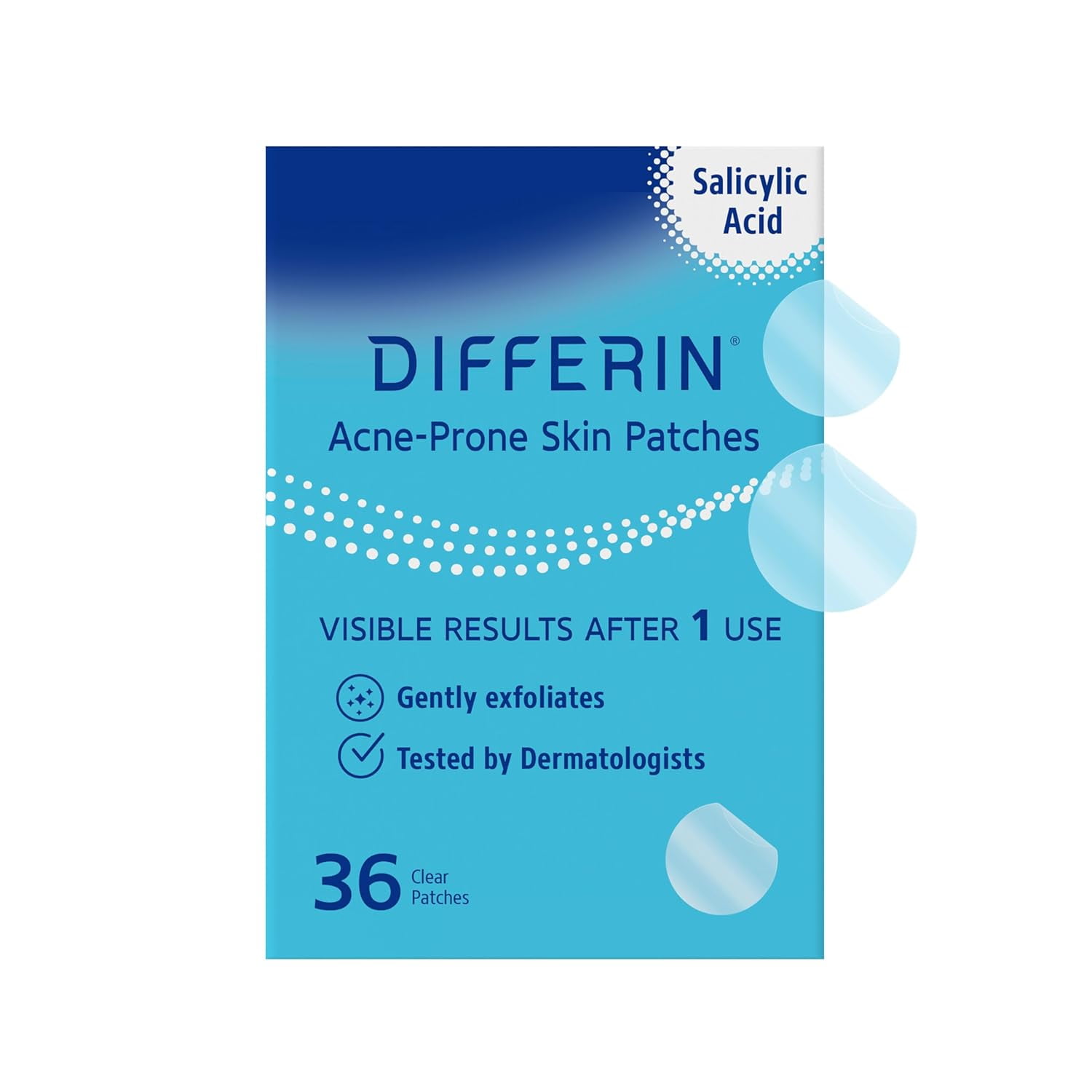 Differin Acne Patches, Pimple Patch for Acne Prone Skin, Formulated