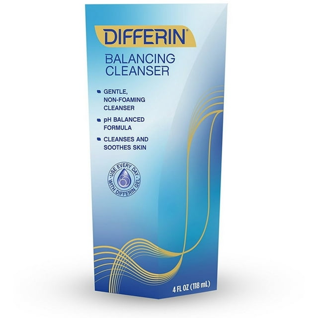 Differin Balance Cleanser 4 oz (Pack of 3)