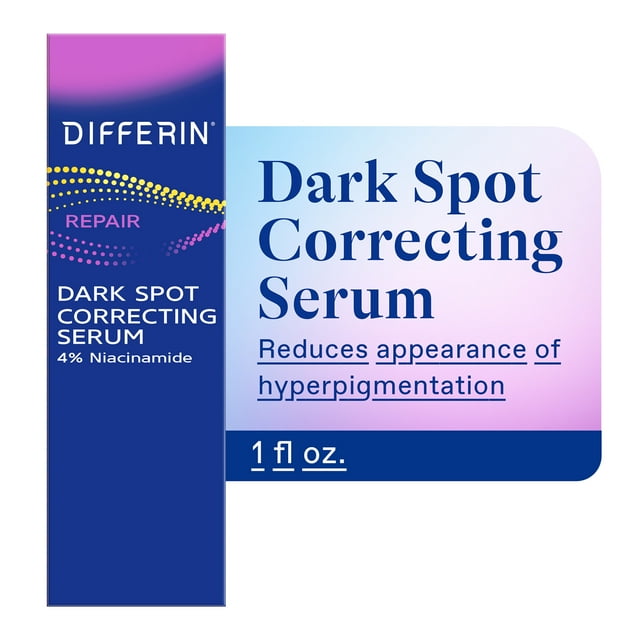 Differin Dark Spot Correcting Serum for Dark Spots and Discoloration, 1 oz