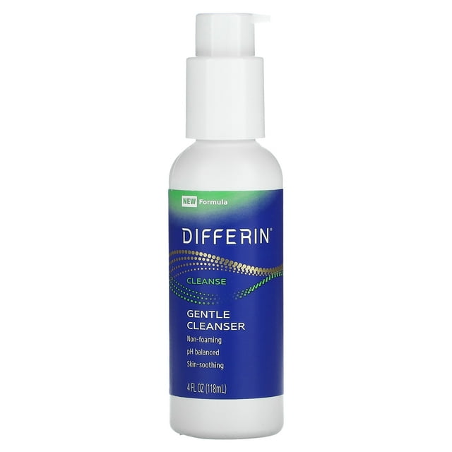 Differin Facial Cleanser, NEW Soothing Face Wash by the makers of