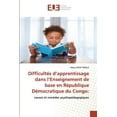 thumbnail image 1 of Difficultés d'apprentissage dans l'Enseignement de base en République Démocratique du Congo (Paperback), 1 of 1