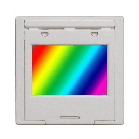 Diffraction Grating 600 Line 2mm Transmission Spectrophotometer Optical Teaching Experiment Plastic