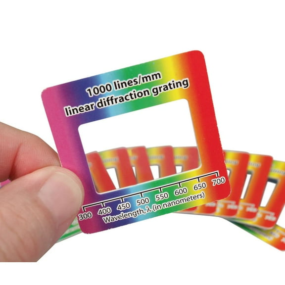 Diffraction Grating, Pack Of 12