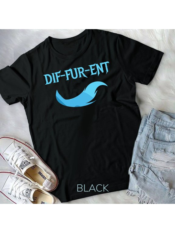 Diffurent Furry Fandom Furries Fan Designs Men Women Kids Unisex T-shirt