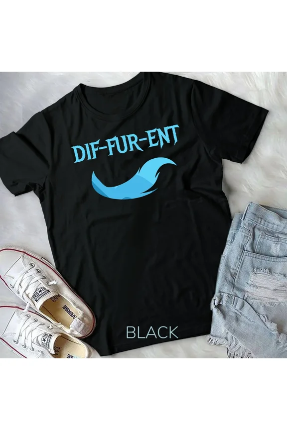 Diffurent Furry Fandom Furries Fan Designs Men Women Unisex Tshirt