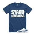 Diffused Blue White Midnight Navy Football Grey Retro Low T Shirt Match ...