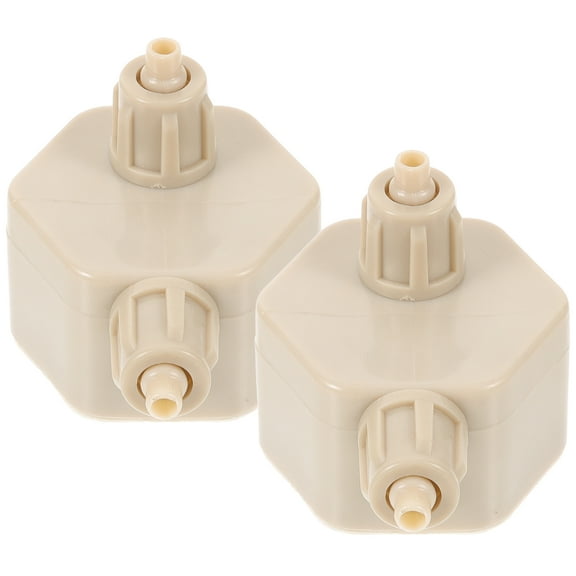 Diffuser 2 Pcs Plastic Bottle Caps Co2 Generator DIY Reactor Homemade Carbon Dioxide 2pcs (new Mc Cap) Self