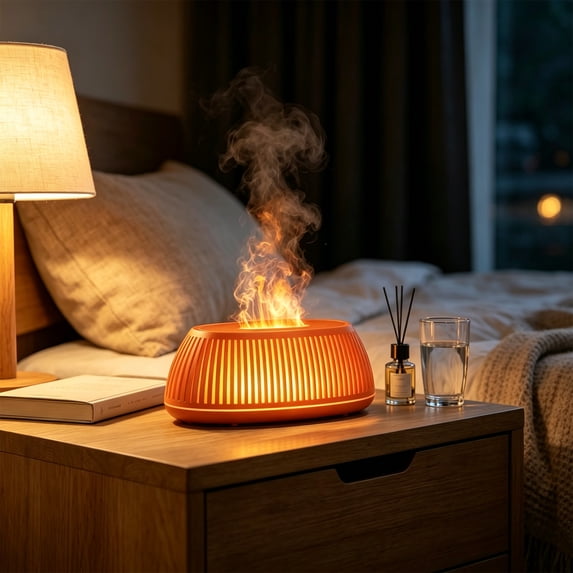 Diffisor Diffuser 7.2 Inch Aromatherapy Humidifier with Warm Ambient Light Timer ...
