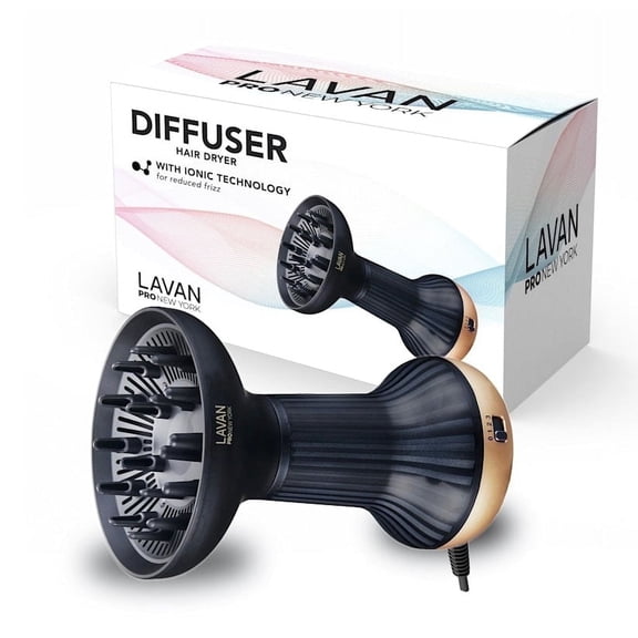 Diffuser Hair Dryer for Curly Hair – Ionic Technology Hair Dryer with Adjustable Heat & Speed Settings for Frizz-Free, Defined Curls,Lightweight Hair Dryer,Wavy And Curly Hair