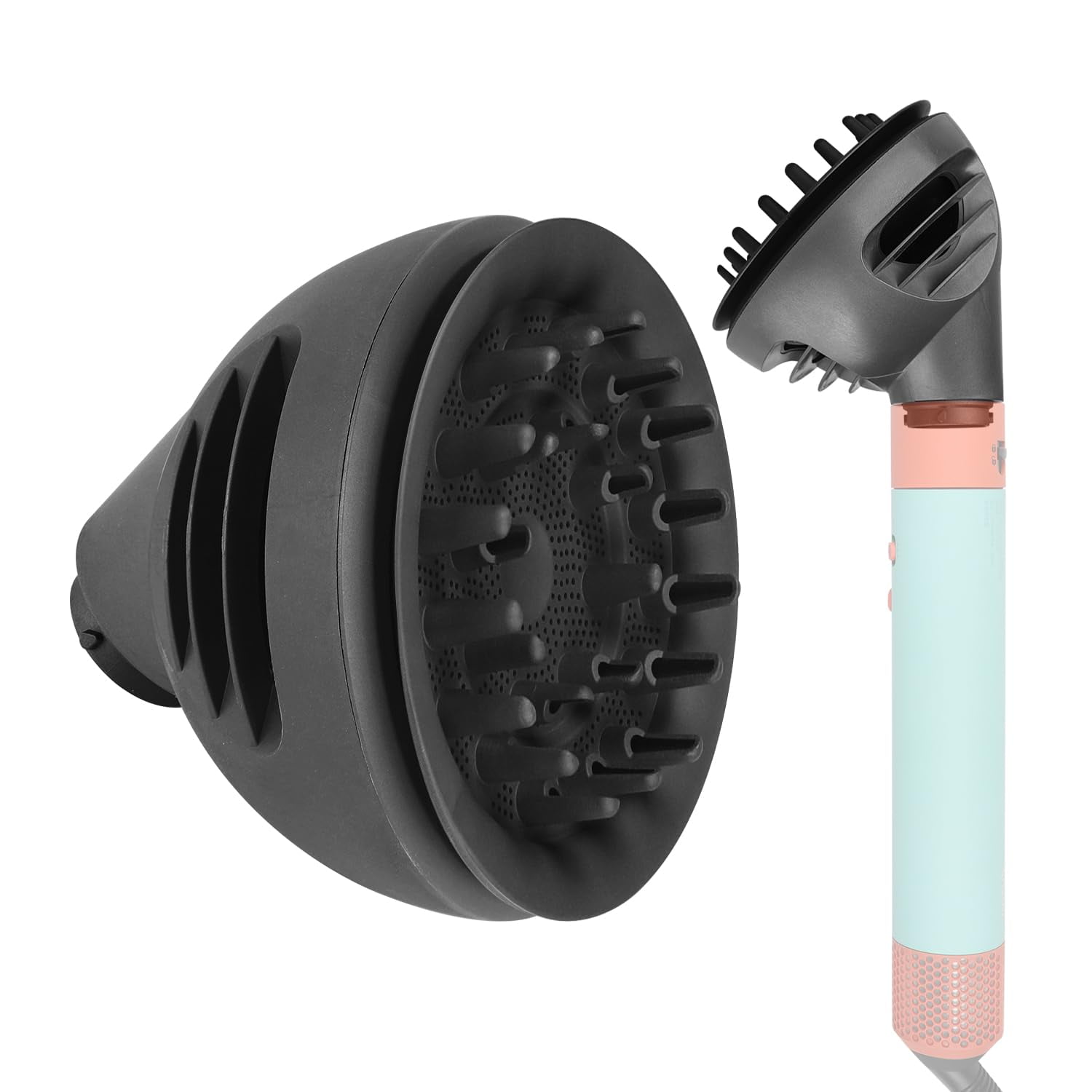 Wave Curl Diffuser Diffuser Compatible With Dyson Airwrap Diffuser Wave  Curl For Dyson Airwrap, Dome And Diffuse Modes For