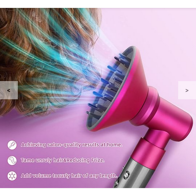 Diffuser and Adaptor Compatible with Dyson Airwrap,Attachments for