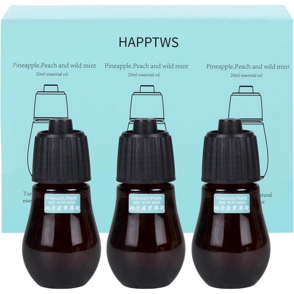 Diffuser for Essential Oils and Aromatherapy Pineapple, Peach, Wild Mint