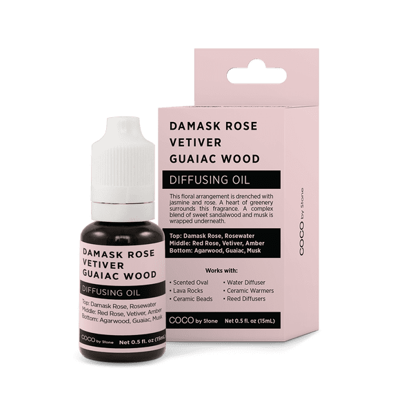 Diffusing Oil (Damask Rose | Vetiver | Guaiac Wood)