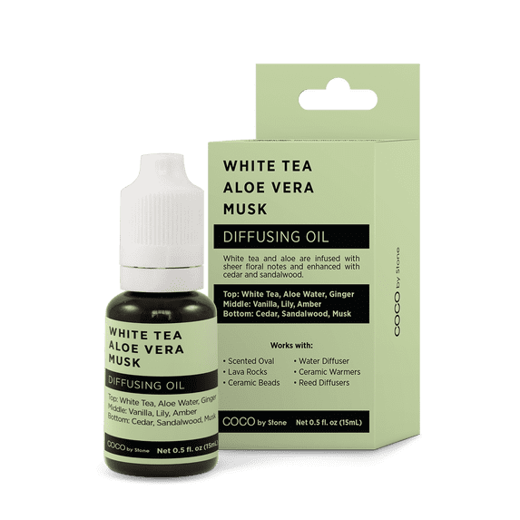 Diffusing Oil (White Tea | Aloe Vera | Musk)