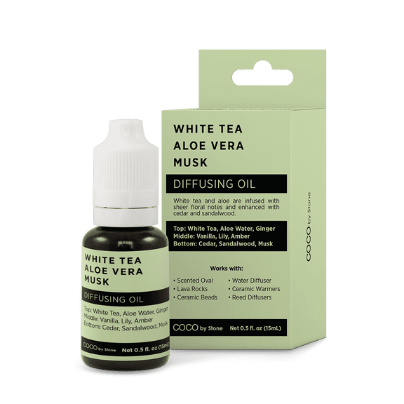 Diffusing Oil (White Tea | Aloe Vera | Musk)