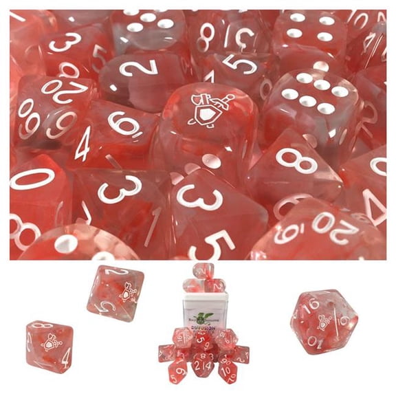 Diffusion Fighters Resolve Special Reserve Dice, Set of 15