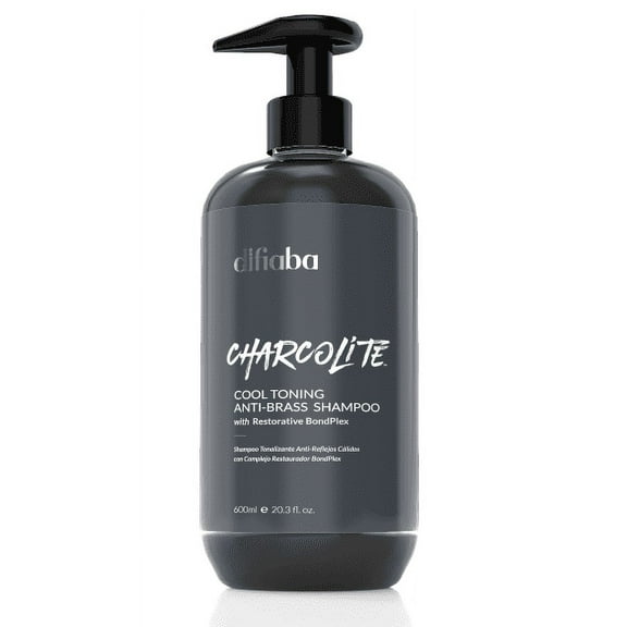Difiaba Charcolite Cool Toning Anti-Brass Shampoo - 20.3 oz