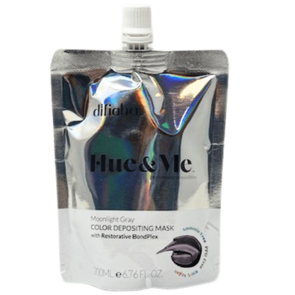 Difiaba Hue&Me Moonlight Gray Color Depositing Mask 6.76 Oz