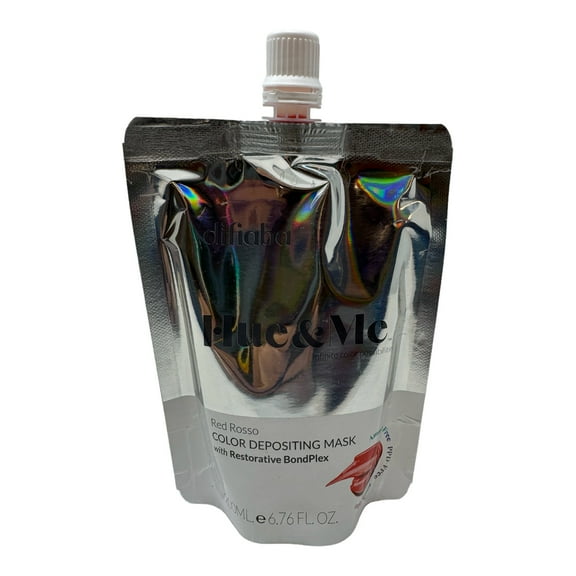 Difiaba Hue&Me Red Rosso Color Depositing Mask 6.76 Oz