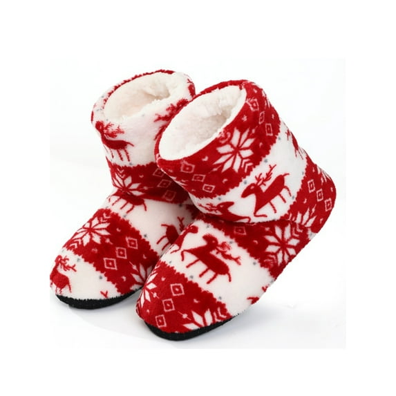 Difumos Ladies Slippers Women Girls Winter Warm Ankle Boots Bootie Shoes Size