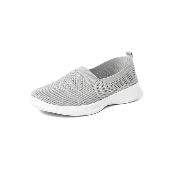 Difumos Women Walking Shoes Comfortable Slip On Sneakers Lightweight Casual Flats