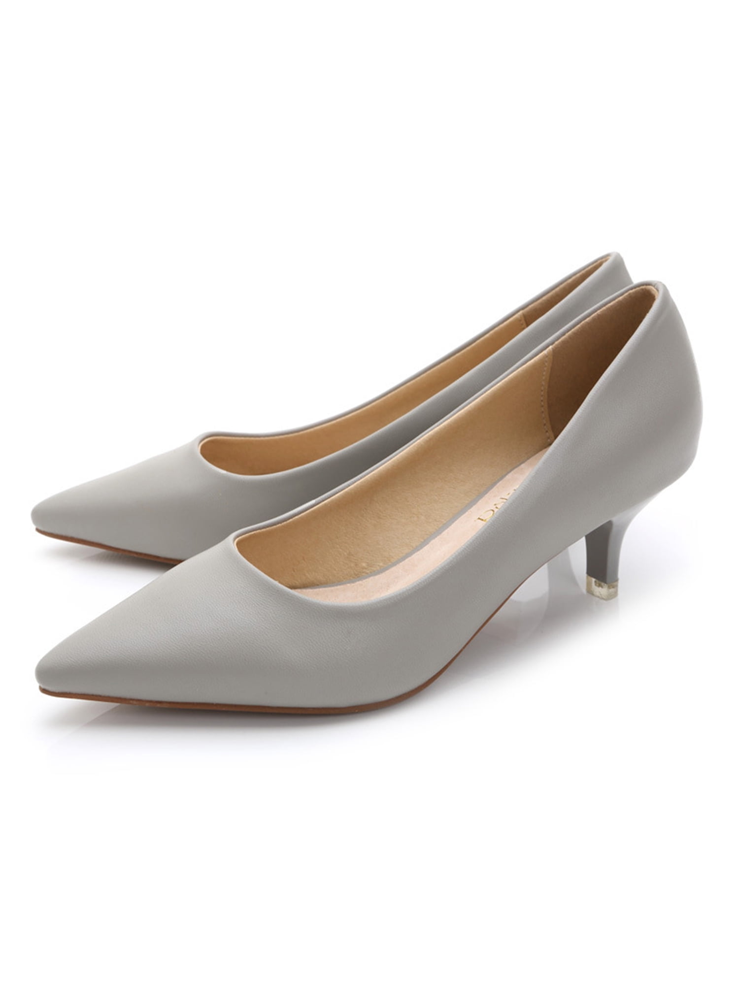 Light grey deals heels shoes