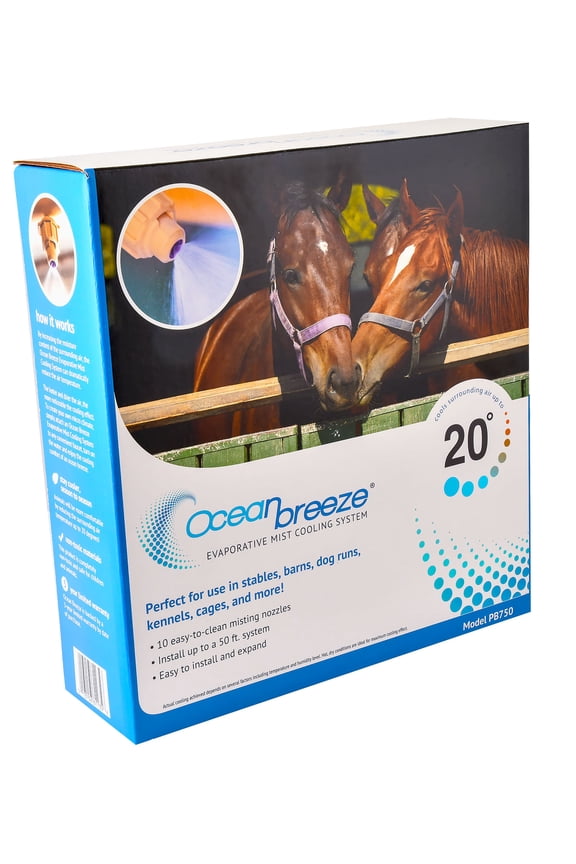 Dig 3/8" X 50' Ocean Breeze Misting Kit for Horses