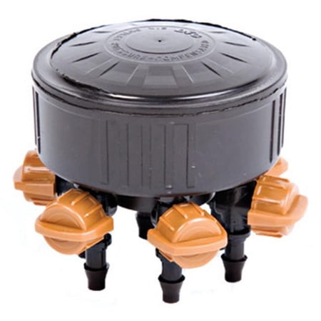Dig AD6 0-20 GPH Adjustable 6 Outlet Retrofit Drip Head