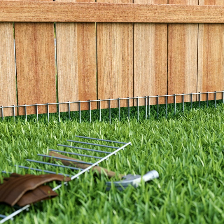 Fence for cheap digging dogs