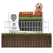 Dig Defence Dog Fence No Dig Barrier Fence Panels for Pets Yard Protection 2 Pack XL up to 4 ft