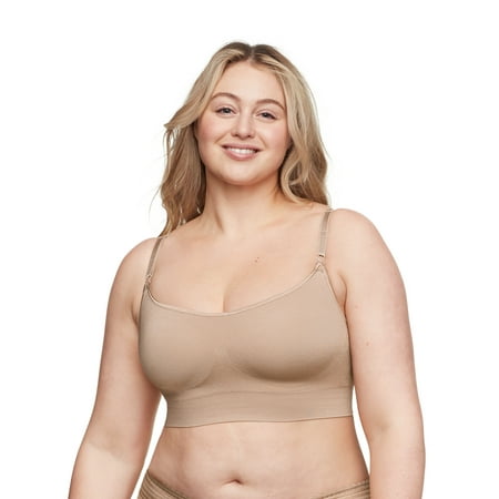 Warners Blissful Benefits Warners® Blissful Benefits Women's Dig-Free Comfort Band with Seamless Stretch Wireless Lightly Lined Comfort Bra