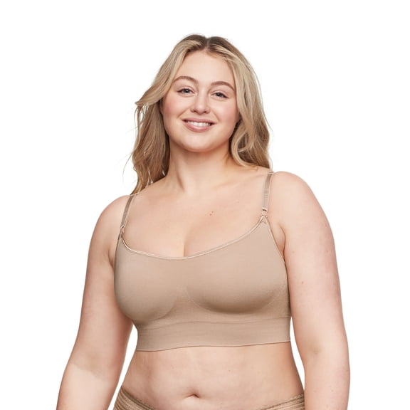 Warners® Blissful Benefits Women's Dig-Free Comfort Band with Seamless Stretch Wireless Lightly Lined Comfort Bra