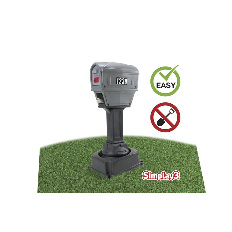 Dig-Free True Level Mailbox Dig-Free True Level Mailbox