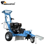 DigMaster 15HP Stump Grinder 420cc Gas Powered Tree Stump Remover with Electric Start 12" Cutting Wheel 9 Tungsten Teeth Suitable for landscaping etc