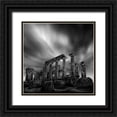 thumbnail image 1 of Digalakis, George 15x15 Black Ornate Wood Framed with Double Matting Museum Art Print Titled - Temple Of Aphaia, 1 of 4