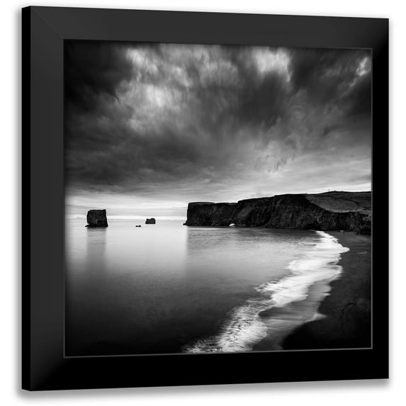 Digalakis, George 20x20 Black Modern Framed Museum Art Print Titled - Black Steel In The Hour Of Chaos
