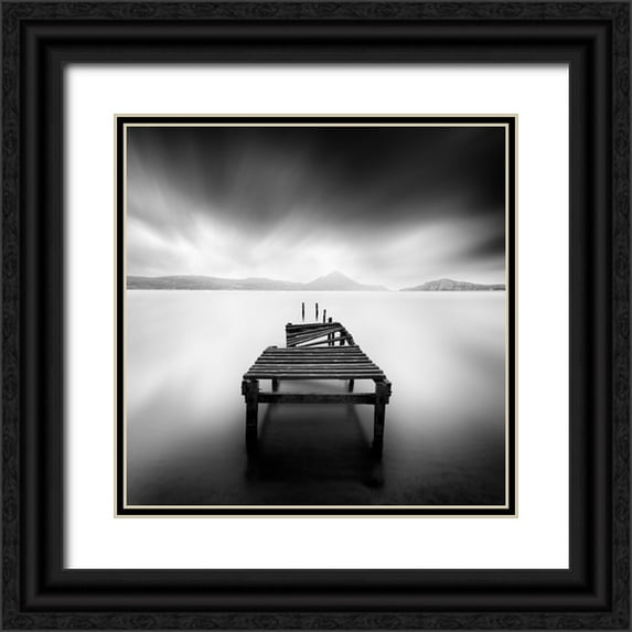 Digalakis, George 20x20 Black Ornate Wood Framed with Double Matting Museum Art Print Titled - Broken Promises