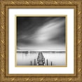 thumbnail image 1 of Digalakis, George 20x20 Gold Ornate Wood Framed with Double Matting Museum Art Print Titled - By The Sea 012, 1 of 4