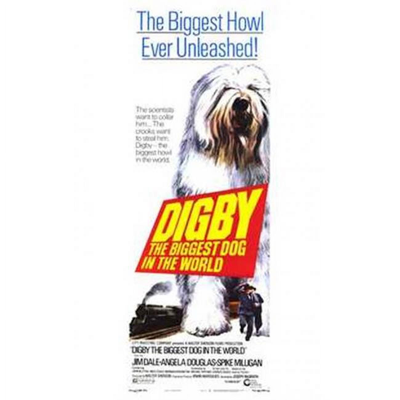 Digby the Biggest Dog in World Movie Poster 11 x 17 in.