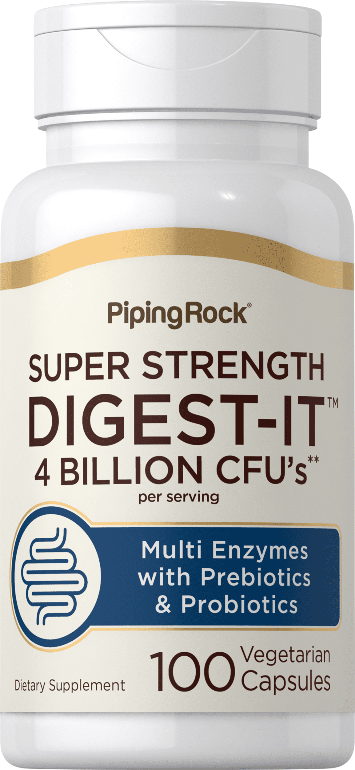 DigestIT Multi Enzymes Super Strength with Probiotics 100 Quick