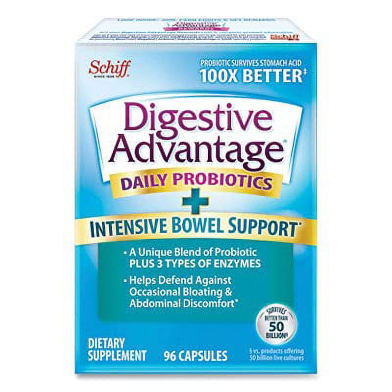 Digestive Advantage 00117DA Probiotic Intensive Bowel Support Capsule